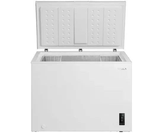 TESLA Lada frigorifica TESLA RH2950ME, 295 L, Clasa E, Functie frigider, Control electronic, Display LED, 85 cm, Alb - IT-Fashion.ro