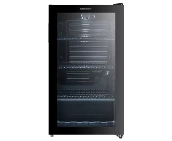 Racitor bauturi HEINNER HBC-M93BKE, 93l, Iluminare LED, Clasa E, Negru - Imagine 1