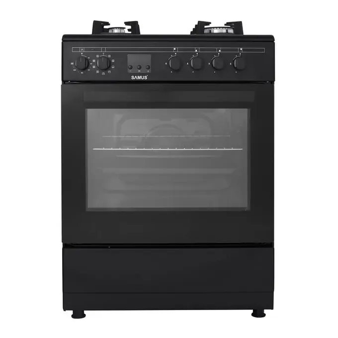 Aragaz mixt SAMUS 665AENS cu 4 arzătoare gaz și cuptor electric - Imagine 3