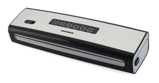 Aparat de vidat HEINNER HAV-130BKSS, 130 W, 0.58 bar, 30 cm, Gri/Negru - Imagine 1