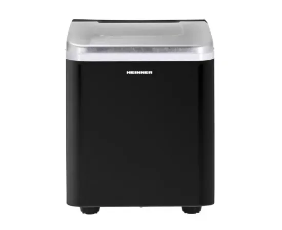 Masina de facut cuburi de gheata HEINNER Juneau HIM-120BK, Capacitate 12kg/24h, Capacitate rezervor apa 1.5 l, 120 W, Negru - Imagine 3