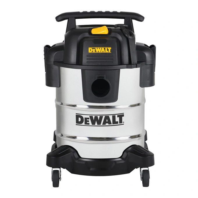 Aspirator multifunctional DEWALT DXV25S, Umed/uscat, 1050 W, Putere de aspirare 15 kPa, 25L, Inox - Imagine 1