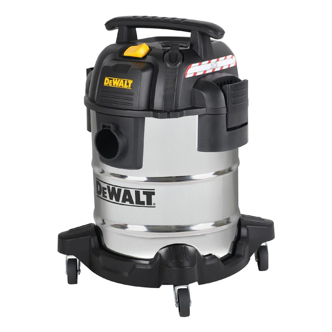 Aspirator multifunctional DEWALT DXV25S, Umed/uscat, 1050 W, Putere de aspirare 15 kPa, 25L, Inox - Imagine 3