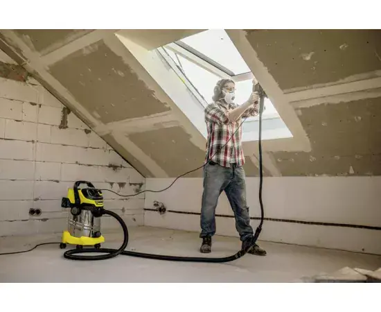 Aspirator multifunctional KARCHER WD 6 P S V-30/8/35/T, 1300W, 30L, Inox - Imagine 2