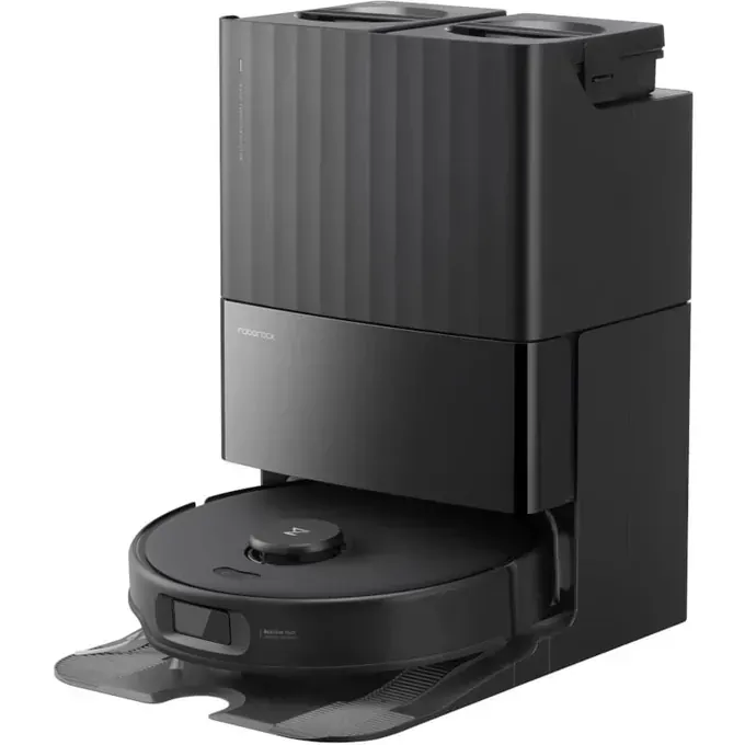 Aspirator robot ROBOROCK Qrevo Edge 5V1 QRES52-00, 0.3 l + 2.7 l, 18500Pa, 5200 mAh, Negru - Imagine 1