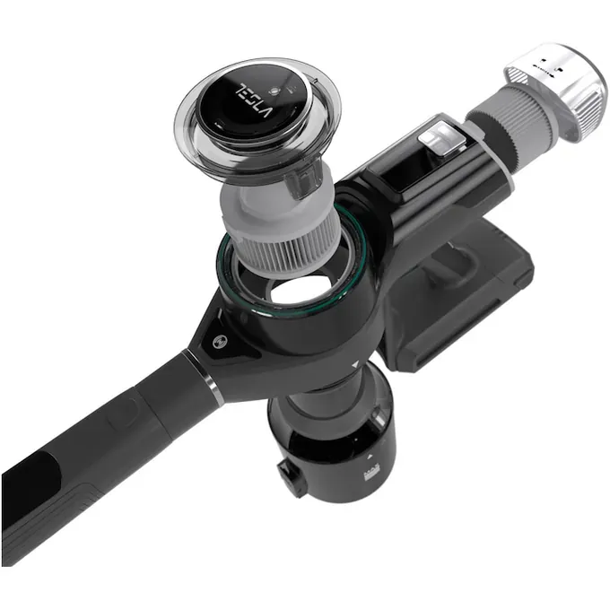 Aspirator vertical fără fir TESLA HS500GF, 400W, autonomie 60 min, filtru HEPA - Imagine 7