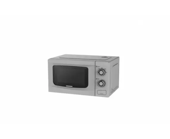 Cuptor cu microunde HEINNER HMW-M2035SL, 20l, 700 W, Control Mecanic, Argintiu - Imagine 1