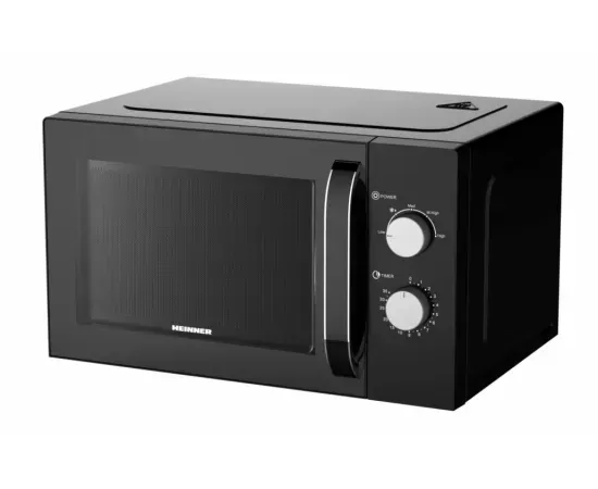 Cuptor cu microunde HEINNER HMW-M2535BK, 25 l, 850W, Negru - Imagine 1