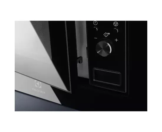 Cuptor cu microunde incorporabil ELECTROLUX LMS2203EMX, 20 l, 700 W, Negru - Imagine 3