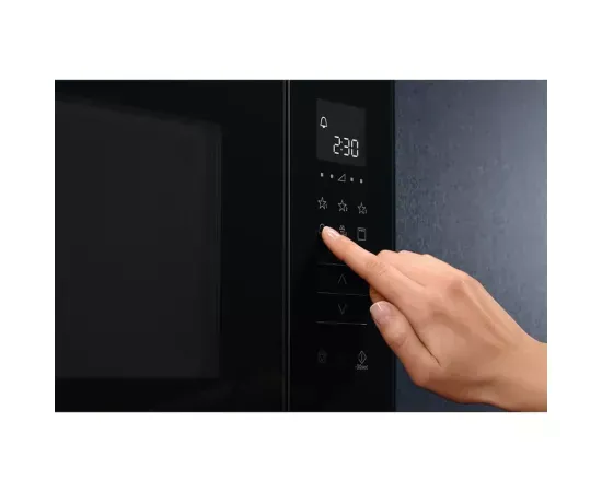Cuptor cu microunde incorporabil ELECTROLUX LMS2203EMX, 20 l, 700 W, Negru - Imagine 4