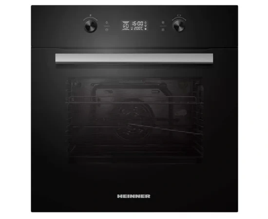 Cuptor incorporabil HEINNER HBO-M709GCDRC-GBK, 61-70 l, 10 functii, Multifunctional, Grill, Timer Digital, Display Touch + Butoane, Functie Turbo, Clasa A, Negru - Imagine 1