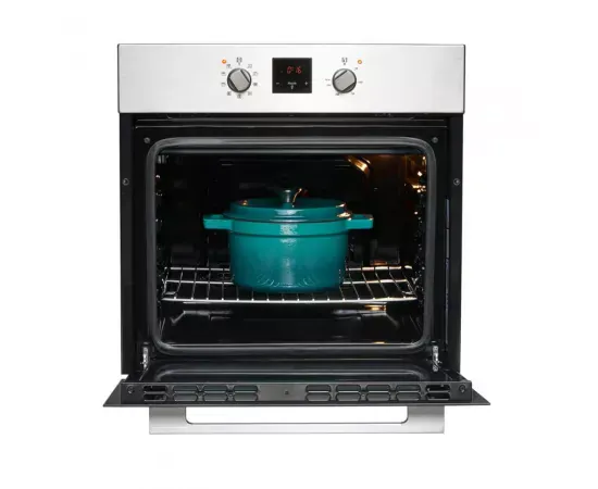 Cuptor incorporabil HEINNER HBO-V659GCD-IX, Electric, 65 l, Multifunctional, 9 functii, Grill, Ventilatie, Timer, Display, Clasa A, Inox - Imagine 4