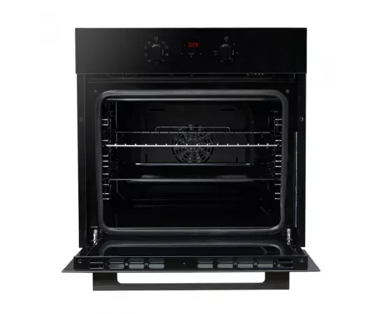 Cuptor incorporabil HEINNER HBO-V659GCDRC-GBK, Electric, 69 l, 9 functii, Multifunctional, Grill, Ventilatie, Timer, Display, Perete catalitic, Clasa A, Sticla neagra - Imagine 2