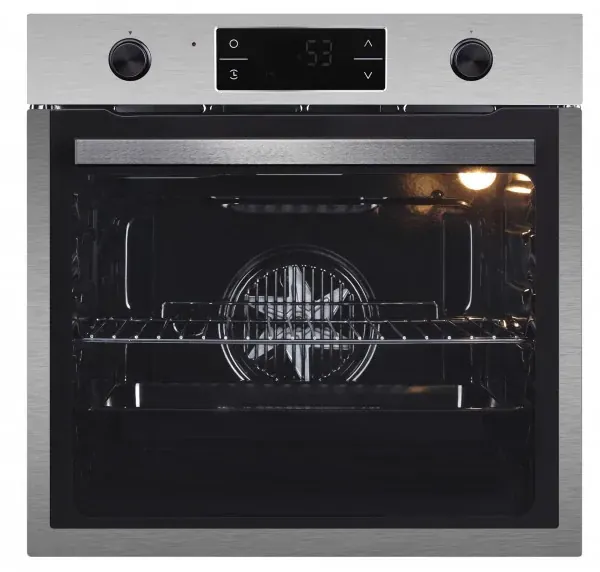 Cuptor incorporabil SAMUS SC625XDX5, 75 L, Electric, Grill 1600W, Clasa A, Inox/Negru - Imagine 1