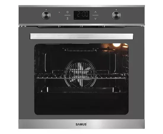 Cuptor incorporabil SAMUS SC626GDX9, 75L, 2800W, 9 funcții, Clasa A - Imagine 1