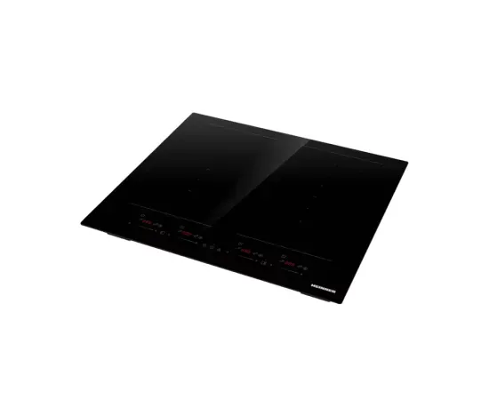 Plita incorporabila cu inductie HEINNER HBHI-M4ZB2FXSMTC, 4 zone de gatit, Negru - Imagine 4