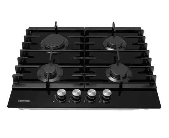 Plita incorporabila HEINNER HBH-M421IRFGBK, 4 zone de gatit, Negru - Imagine 3
