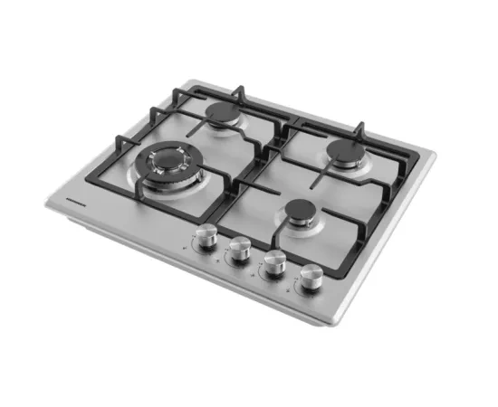 HEINNER Plita incorporabila HEINNER HBH-M495IWFIX, 4 zone de gatit, Gaz, Inox - IT-Fashion.ro