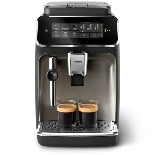 Espressor automat Philips EP3326/90 Seria 3300 cu sistem clasic de spumare și ecran tactil - Imagine 1