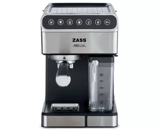 Espressor manual ZASS ZEM 10 – 16 bar, 1350W, panou touch - Imagine 1