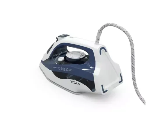 Fier de călcat TESLA IR301BL 2600W cu talpă ceramică și funcții anti-calcar - Imagine 3