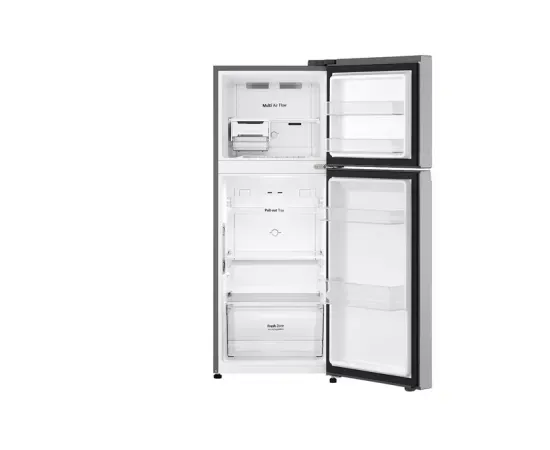LG Frigider cu doua usi LG GTBV22PYGKD, 217 l, Clasa E, Argintiu - IT-Fashion.ro