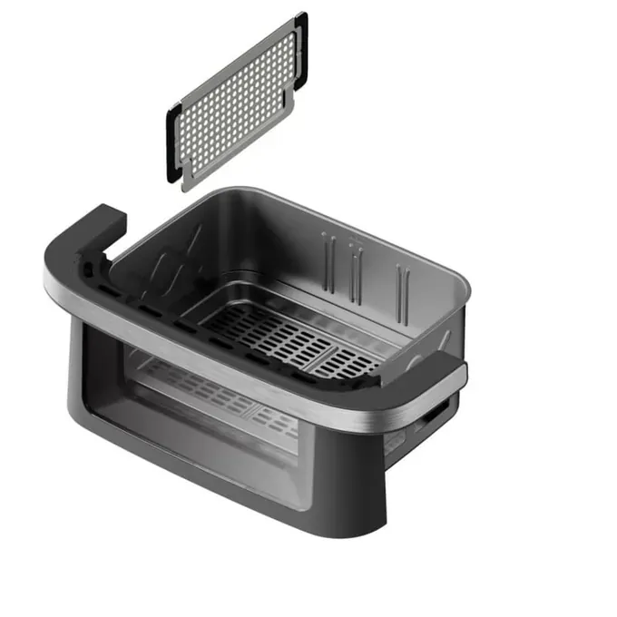 Friteuza cu aer cald HEINNER HAF-C10DB22GREY, 2200 W, 10L, Negru - Imagine 4