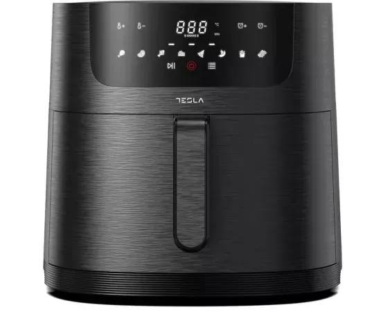 Friteuza cu aer cald TESLA AF800B – 8L, 1800W, panou digital, 8 programe presetate - Imagine 1