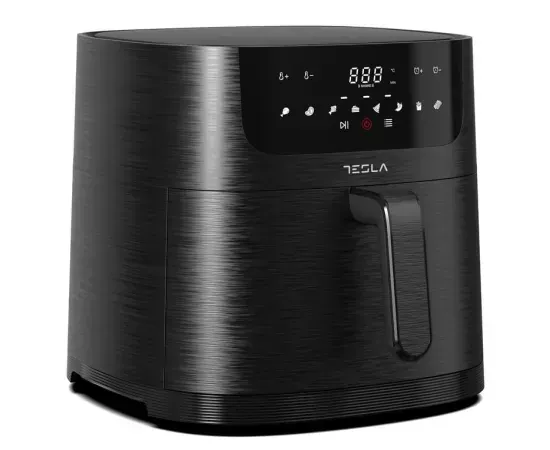 Friteuza cu aer cald TESLA AF800B – 8L, 1800W, panou digital, 8 programe presetate - Imagine 2