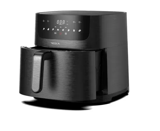 Friteuza cu aer cald TESLA AF800B – 8L, 1800W, panou digital, 8 programe presetate - Imagine 4
