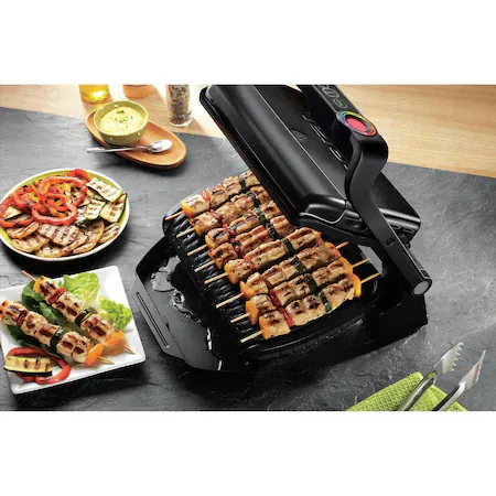 Grătar electric Tefal OptiGrill+ GC712834 cu 6 programe automate - Imagine 3