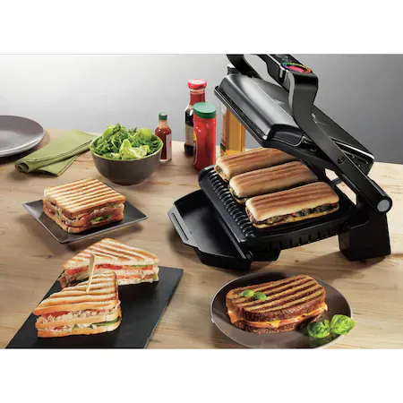 Grătar electric Tefal OptiGrill+ GC712834 cu 6 programe automate - Imagine 6