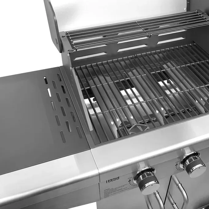 Grătar pe gaz TEESA Master Grill 3001 TSA0095HQ – 3 arzătoare, 10.8 kW - Imagine 4