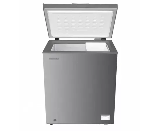 HEINNER Lada frigorifica HEINNER HCF-HM145CSE++, 142 L, Clasa E, Control electronic, Display rezistent la apa, Argintiu - IT-Fashion.ro