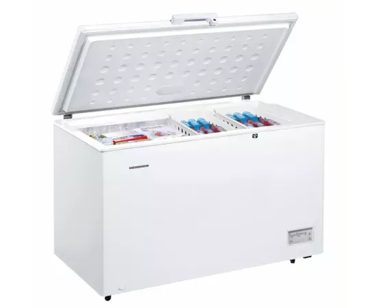 Lada frigorifica HEINNER HCF-HM371CE++, 371L, Clasa E, Control Electronic, Alb - Imagine 2