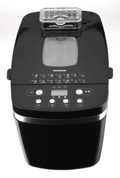 Masina de paine HEINNER HBM-D850BK2P, 2 palete, 14 programe, 850W, Negru - Imagine 3