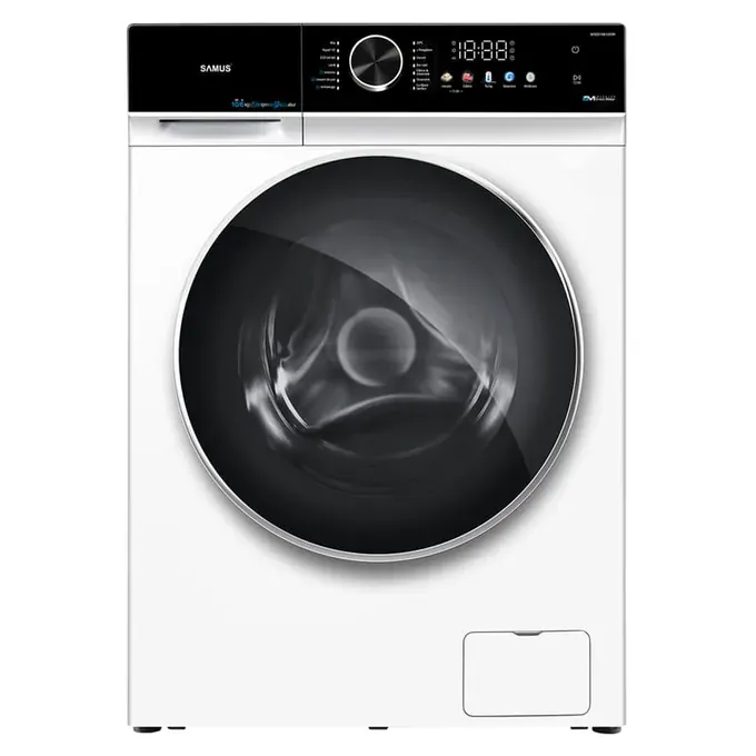 Mașină de spălat cu uscător Samus WSDD10612IDM, 10 kg spălare, 6 kg uscare, 1200 rpm, motor inverter, alb - Imagine 1