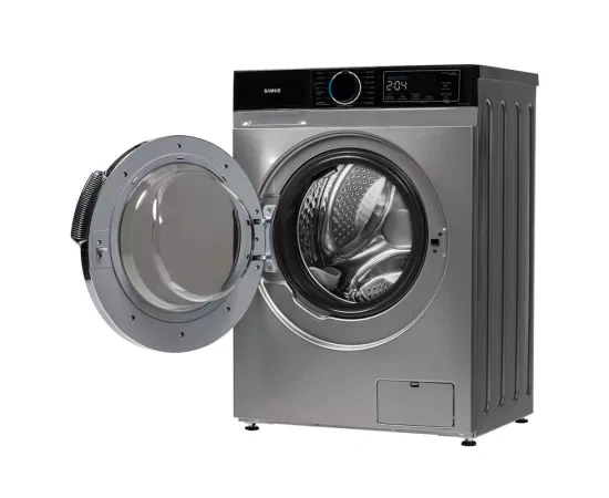 Masina de spalat rufe frontala SAMUS WSADI-10145DS, 10 kg, 1400 rpm, Clasa A, Motor Inverter, Gri - Imagine 3