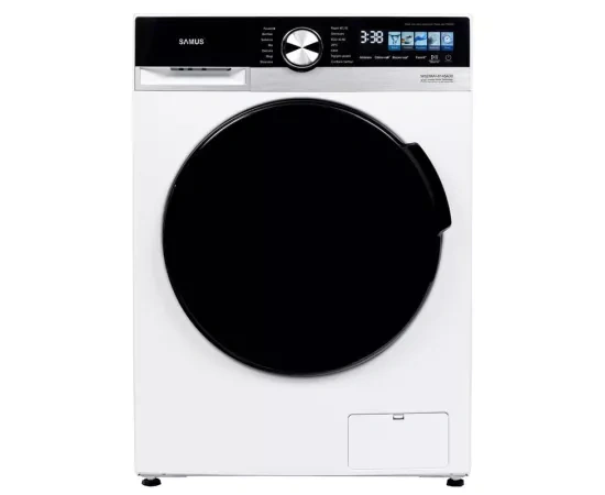 Masina de spalat rufe frontala SAMUS WSDMAI-8145A30, 8kg, 1400 rpm, Clasa A, Alb - Imagine 1