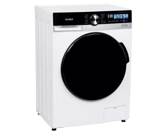 Samus Masina de spalat rufe frontala SAMUS WSDMAI-8145A30, 8kg, 1400 rpm, Clasa A, Alb - IT-Fashion.ro