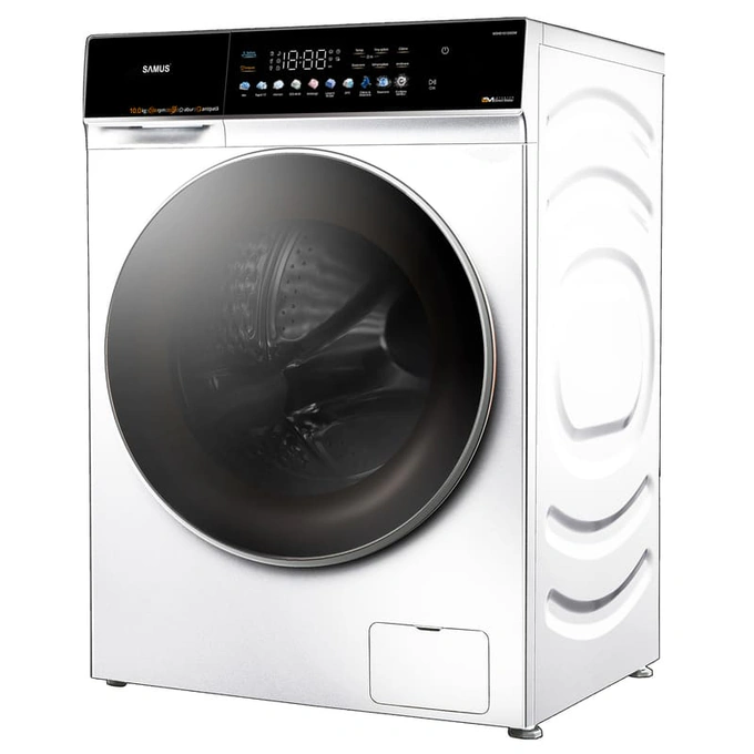 Masina de spalat rufe frontala SAMUS WSHD10120IDM, Inverter Direct Motor 10 kg, 1200 RPM, Clasa A, Alb - Imagine 3