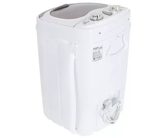 Masina de spalat rufe portabila ADLER AD8055, 3 kg, Alb - Imagine 4