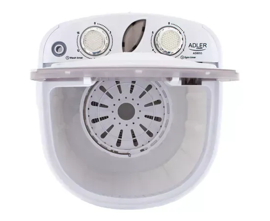 Masina de spalat rufe portabila ADLER AD8055, 3 kg, Alb - Imagine 5