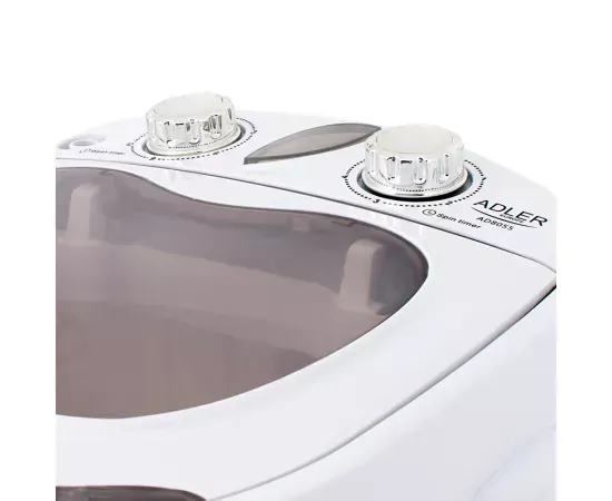 Masina de spalat rufe portabila ADLER AD8055, 3 kg, Alb - Imagine 6