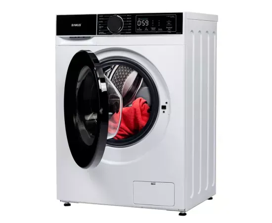 Mașină de spălat rufe Samus WSADI-12143, 12 kg, 1400 rpm, Clasa A, Motor Inverter - Imagine 3