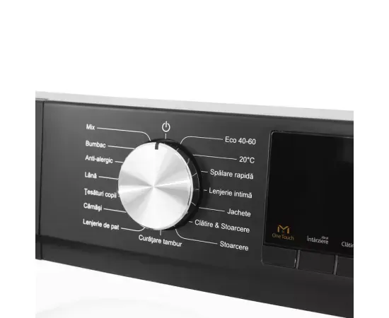 Masina de spalat rufe SAMUS WSDMI-80142, 8 kg, 1400 rpm, Clasa A, Motor Inverter, Abur - Imagine 6