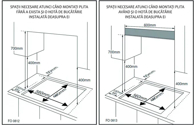 Plita incorporabila SAMUS PSG-64SX1 cu 4 arzătoare pe gaz și finisaj inox - Imagine 3