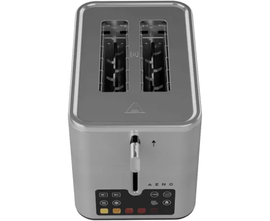 Prajitor de paine AENO TS4 ATS0004, 2 Felii, 800 W, Argintiu - Imagine 5