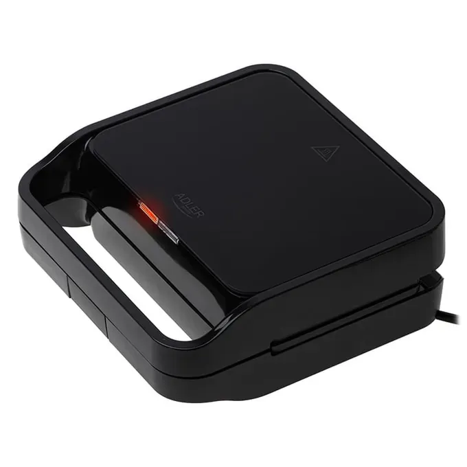 Sandwich maker 2-in-1 ADLER AD3070B, 850W, Negru - Imagine 1