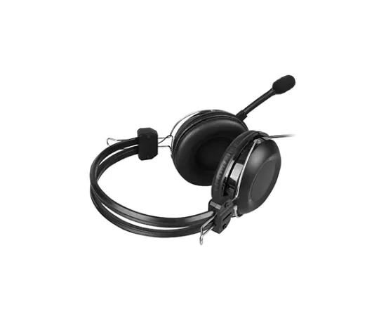 Căști gaming cu microfon A4TECH HU-35, Black - Imagine 3